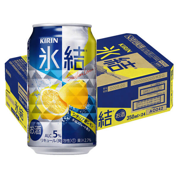 キリン　氷結 レモン　350ml　24缶